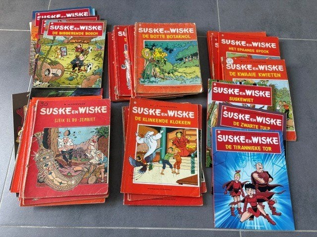 suske en wiske strips, Plusieurs BD, Enlèvement, Utilisé