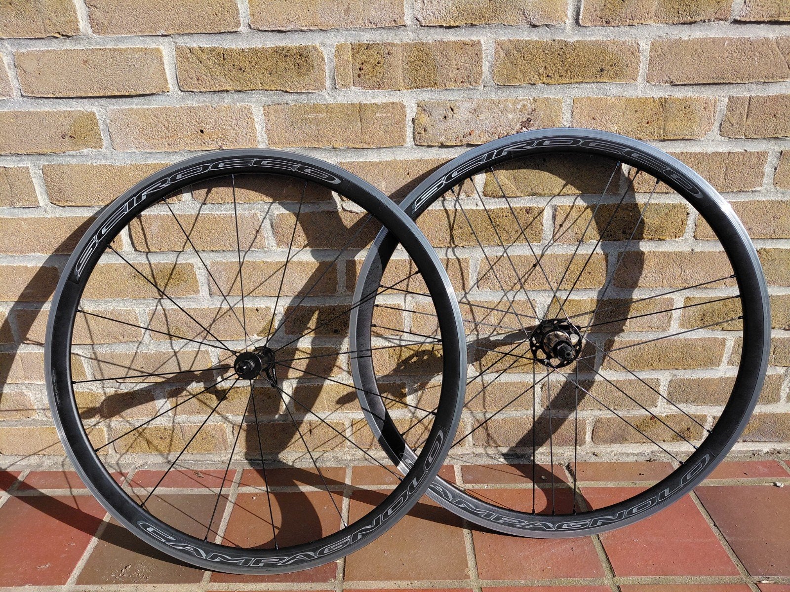 Campagnolo Scirocco racefietswielen, Black editie 35 mm., Ophalen of Verzenden, Racefiets, Wiel, Campagnolo