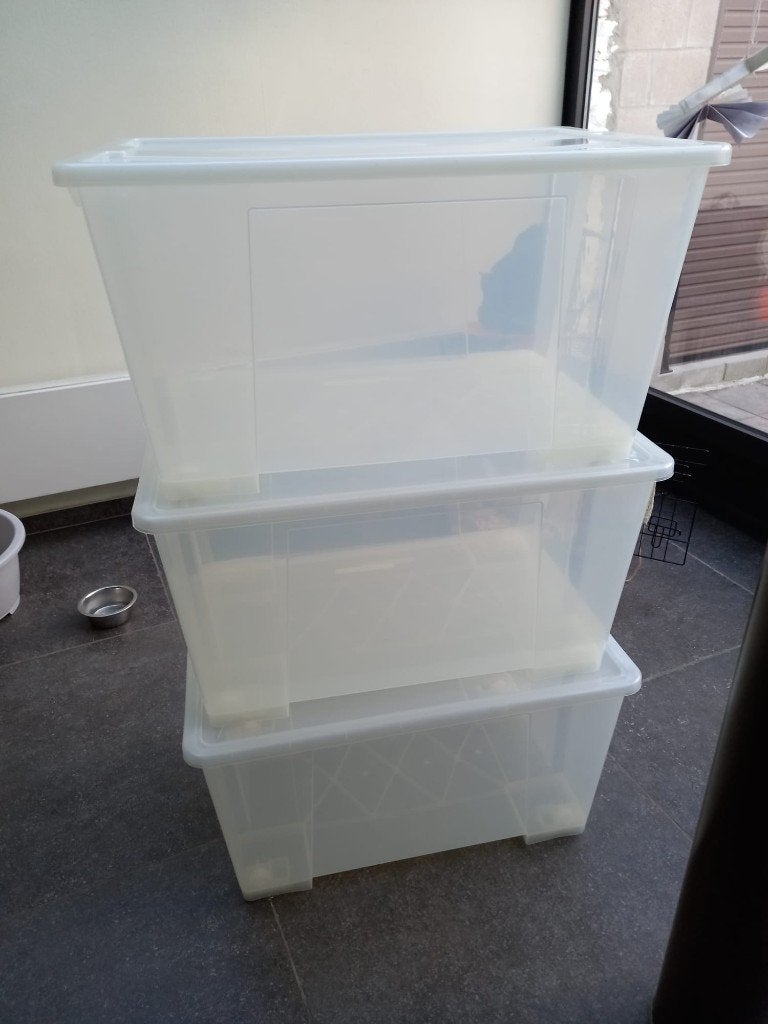 Opbergbox IKEA (SAMLA), Doe-het-zelf en Bouw, Kratten en Dozen, Ophalen, Zo goed als nieuw, Bak of Kist