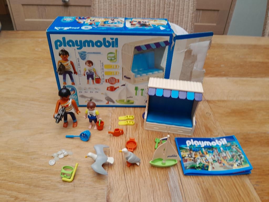 playmobil strandcabine, Enlèvement ou Envoi, Comme neuf, Ensemble complet