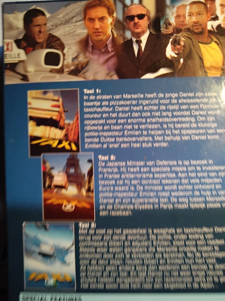 Dvd box Taxi trilogy, Nederlands, Actie, Ophalen of Verzenden, Zo goed als nieuw