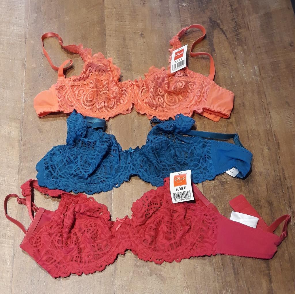 Lot de 3 soutien-gorge colorés (95B FR ou 80B EU), Trafic, Enlèvement ou Envoi, Autres couleurs, Soutien-gorge