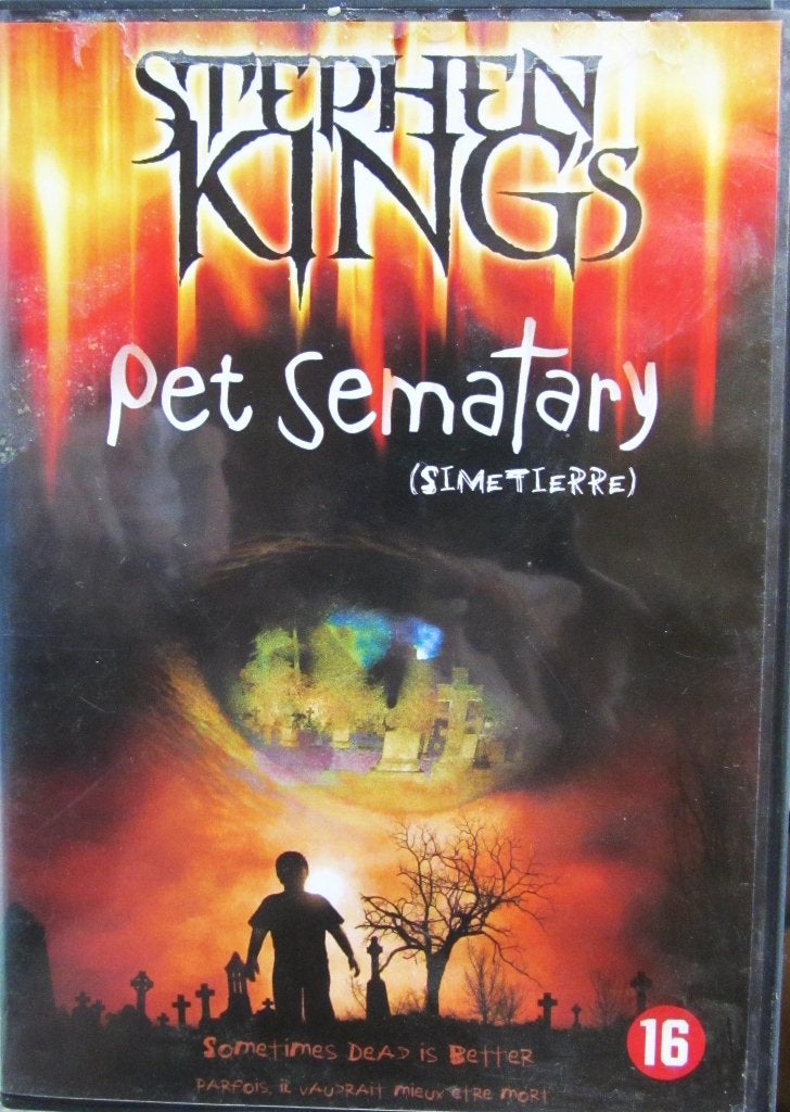 DVD HORROR- PET SEMATARY (ZELDZAME DVD), Cd's en Dvd's, Dvd's | Horror, Ophalen of Verzenden, Zo goed als nieuw, Cult, Engels
