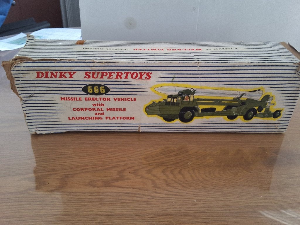 camion-fusée dinky-supertoys, Hobby & Loisirs créatifs, Envoi, Utilisé, Bus ou Camion, Dinky Toys