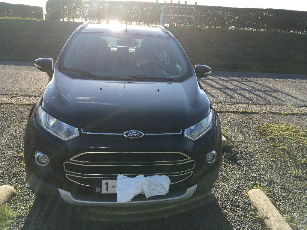 ford Ecosport 1000cc benzine euro 6b, Auto's, Voorwielaandrijving, Monovolume, Euro 6, Leder en Stof
