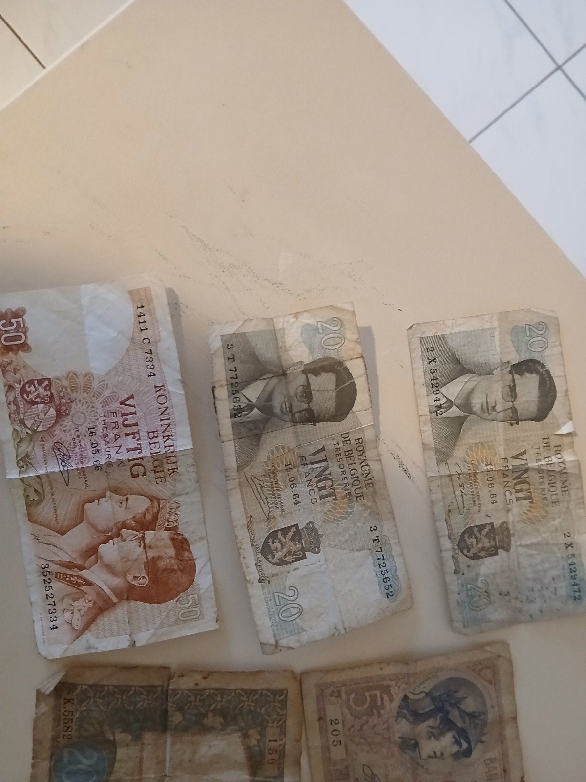 oud belgisch geld, Timbres & Monnaies, Enlèvement
