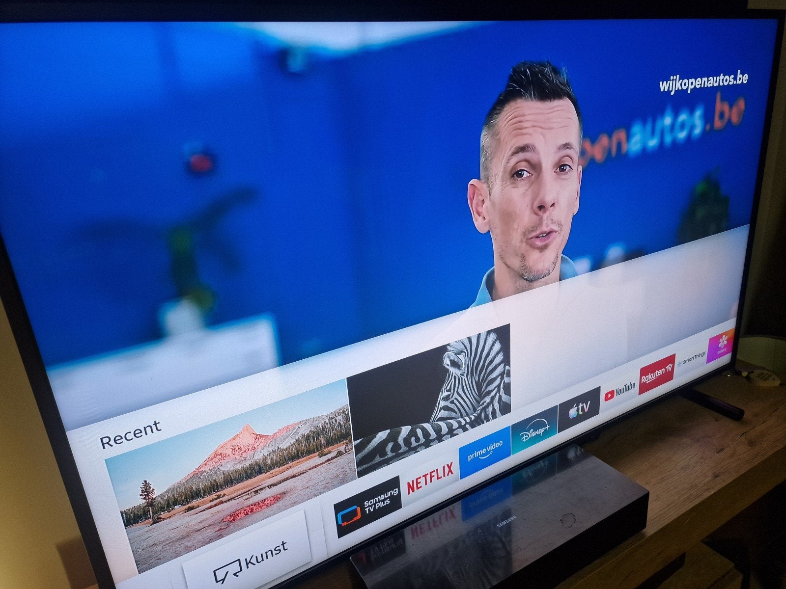 Samsung The Frame 49" Qled 4k, Ophalen, QLED, Zo goed als nieuw, Samsung