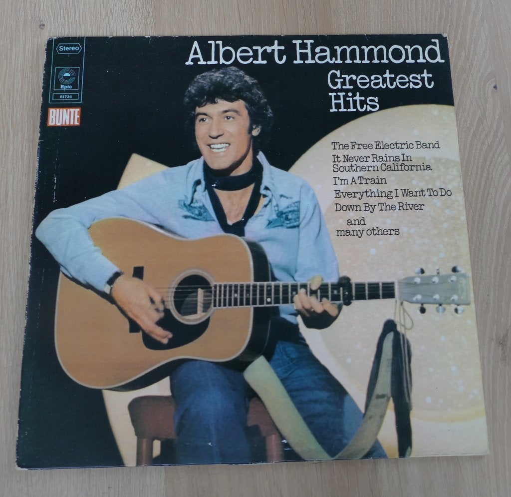 LP Albert Hammond – Greatest Hits, LP, Ophalen of Verzenden, Zo goed als nieuw, Classic Rock