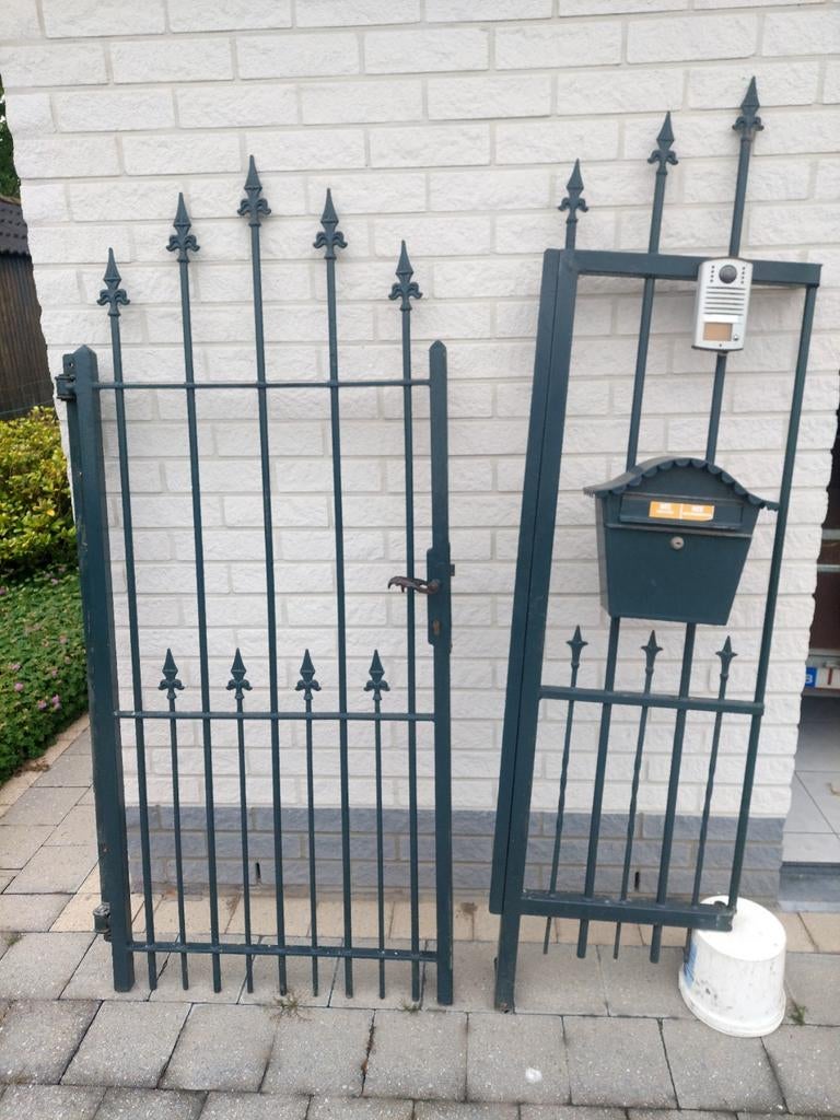 Mooie smeedijzeren poort, Tuin en Terras, Ophalen