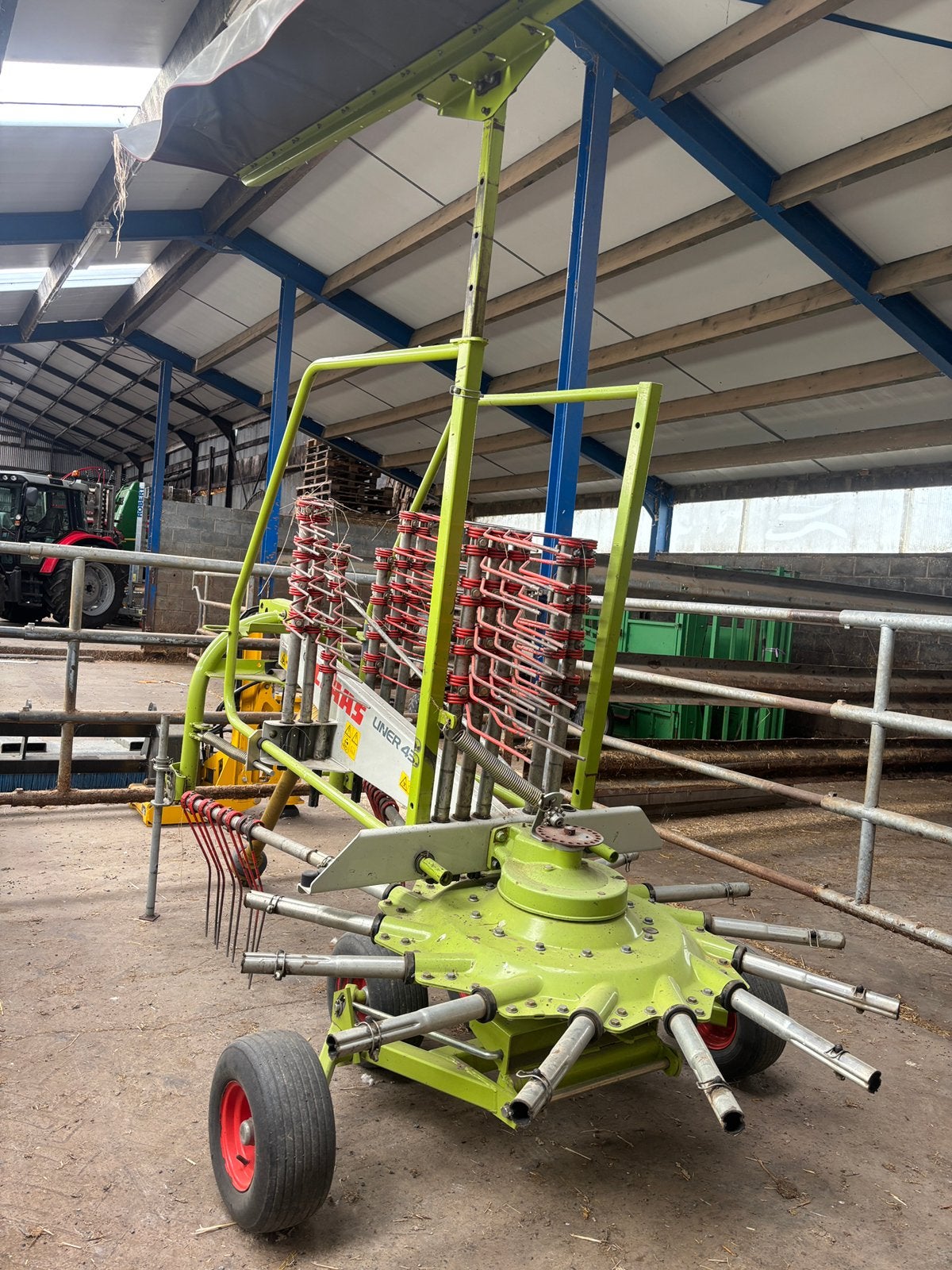 Andaineur Claas Liner 430 S, Ophalen