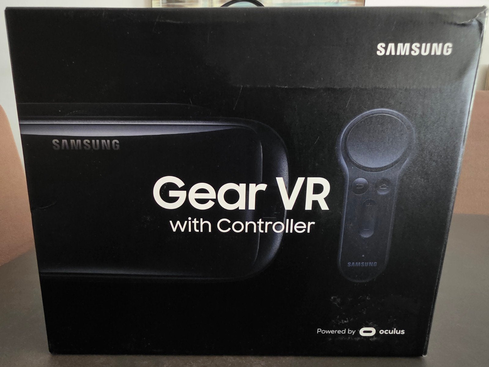 Samsung Gear VR met controller, Games en Spelcomputers, Virtual Reality, Ophalen of Verzenden, Zo goed als nieuw, Overige typen