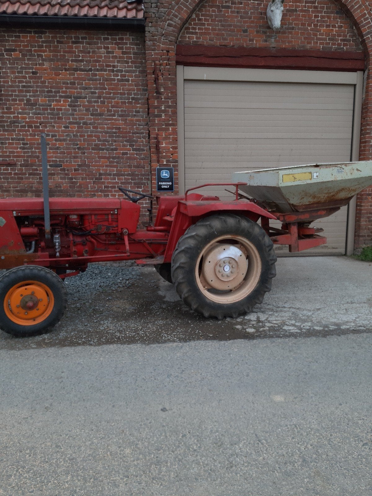 tracteur hanomag, Enlèvement