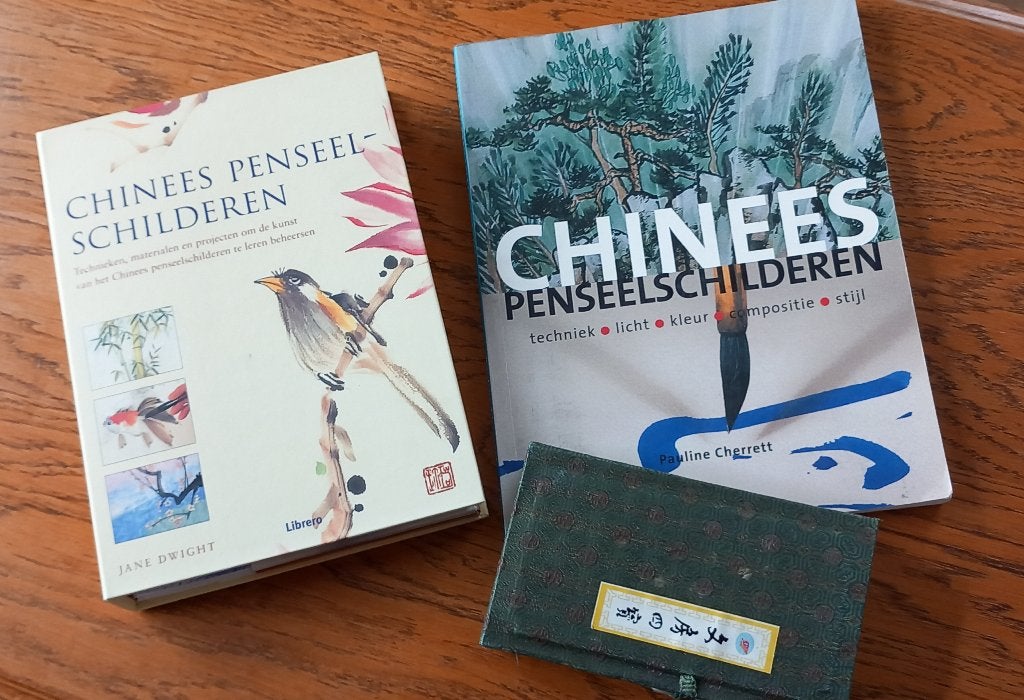 Startpakket Chinees schilderen - in goede staat, Ophalen, Zo goed als nieuw, Overige typen
