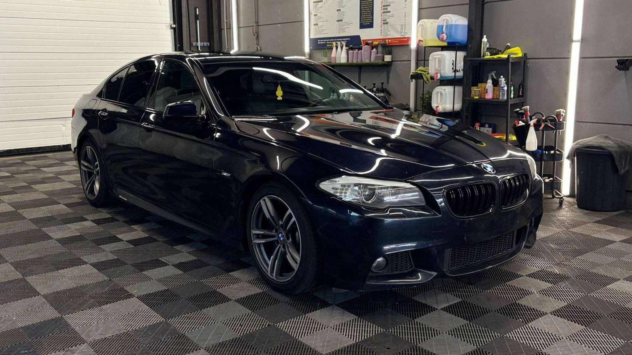 BMW 530 i benz. FULL M-PAKKET OPEN DAK AUTOMAAT, Automaat, Euro 5, Gebruikt, Zwart