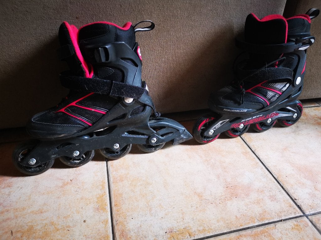 rollers, Sport en Fitness, Skeelers, Ophalen of Verzenden, Zo goed als nieuw, Inline skates 4 wielen, Dames