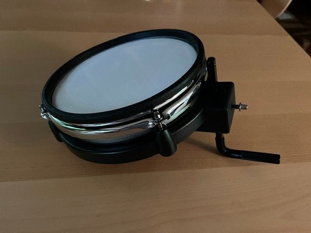 Drum Pad voor Elektronische Drumkit – 23 cm, Musique & Instruments, Batteries & Percussions, Utilisé, Électronique, Enlèvement ou Envoi