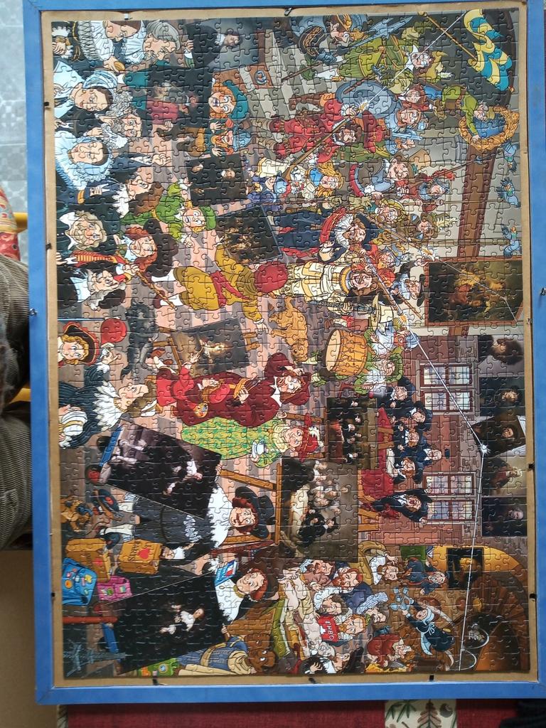 3 puzzels van that s life gallery edition, Hobby en Vrije tijd, Ophalen, 500 t/m 1500 stukjes, Zo goed als nieuw, Legpuzzel