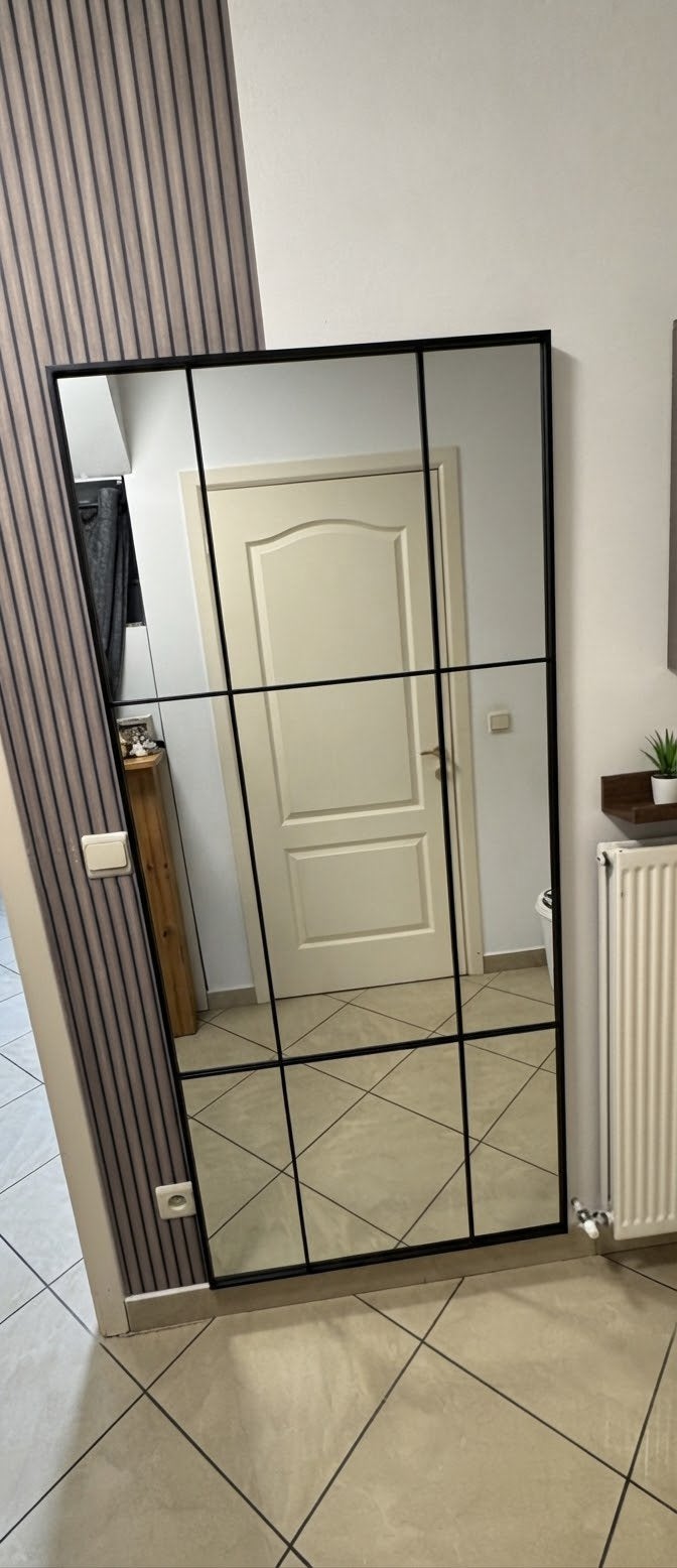 Spiegel STUDSTRUP 80x180 zwart, Ophalen