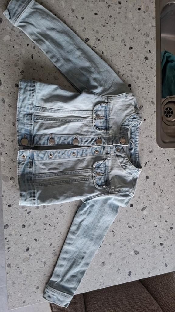 Jeans vestjes, Kinderen en Baby's, Ophalen, Meisje