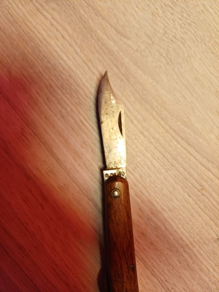Antiek elektriciensmes - Kruisboog G. DAVID Thiers, Verzenden