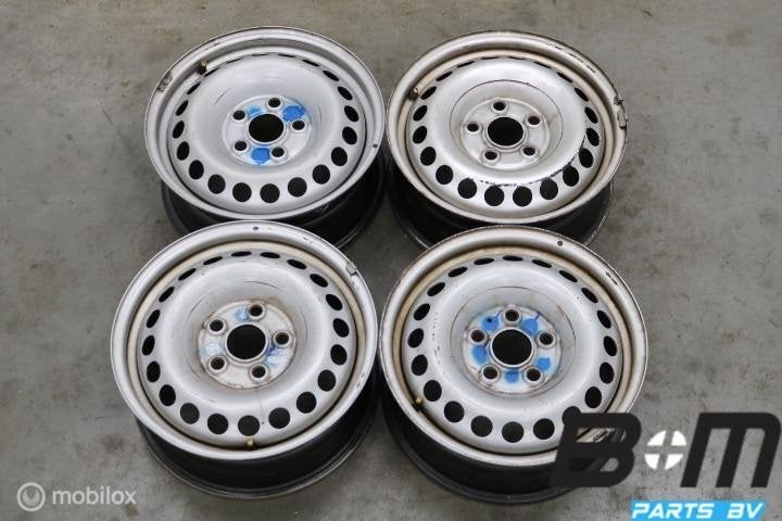 Org 16 inch stalen velgen VW Transporter 7H0601027D, Utilisé, Jante(s)