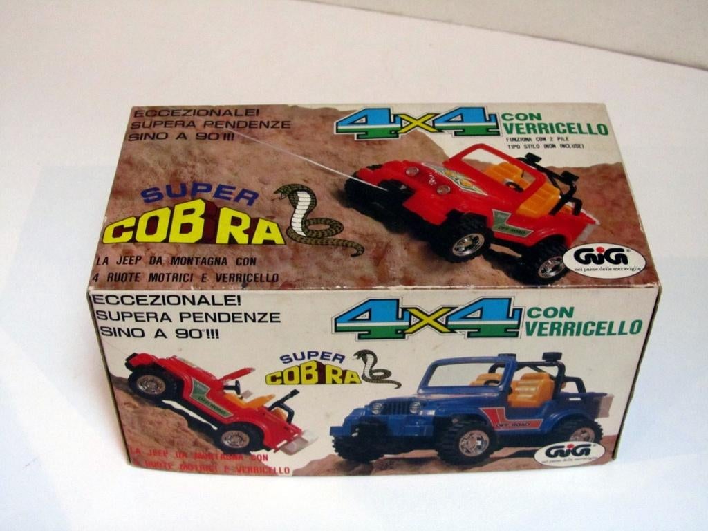 Jeep 4X4 Super Cobra by GIG Japan (1980's), Hobby & Loisirs créatifs, Voitures miniatures | Échelles Autre, Neuf, Voiture, Enlèvement ou Envoi