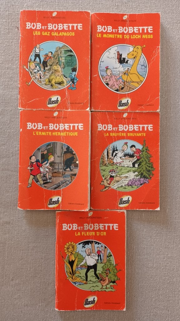 Bob & Bobette/Suske and Wiske, Boeken, Gelezen, Verzenden, Willy Vandersteen, Meerdere stripboeken