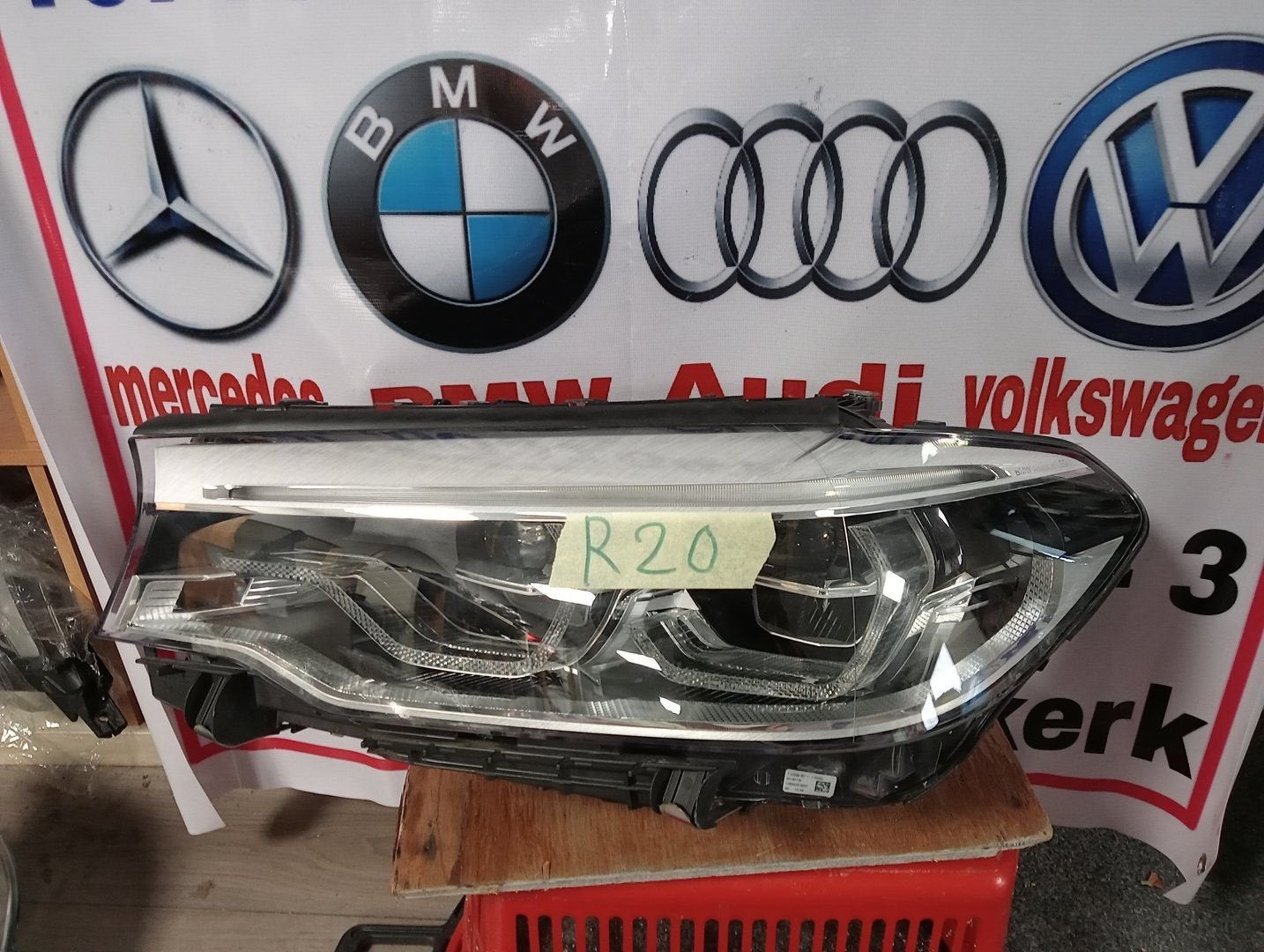 BMW 5 SERIE G30 G31 ADAPTIEVE VOL LED KOPLAMP 7439209-01, Auto-onderdelen, Gebruikt, -, -, Ophalen of Verzenden