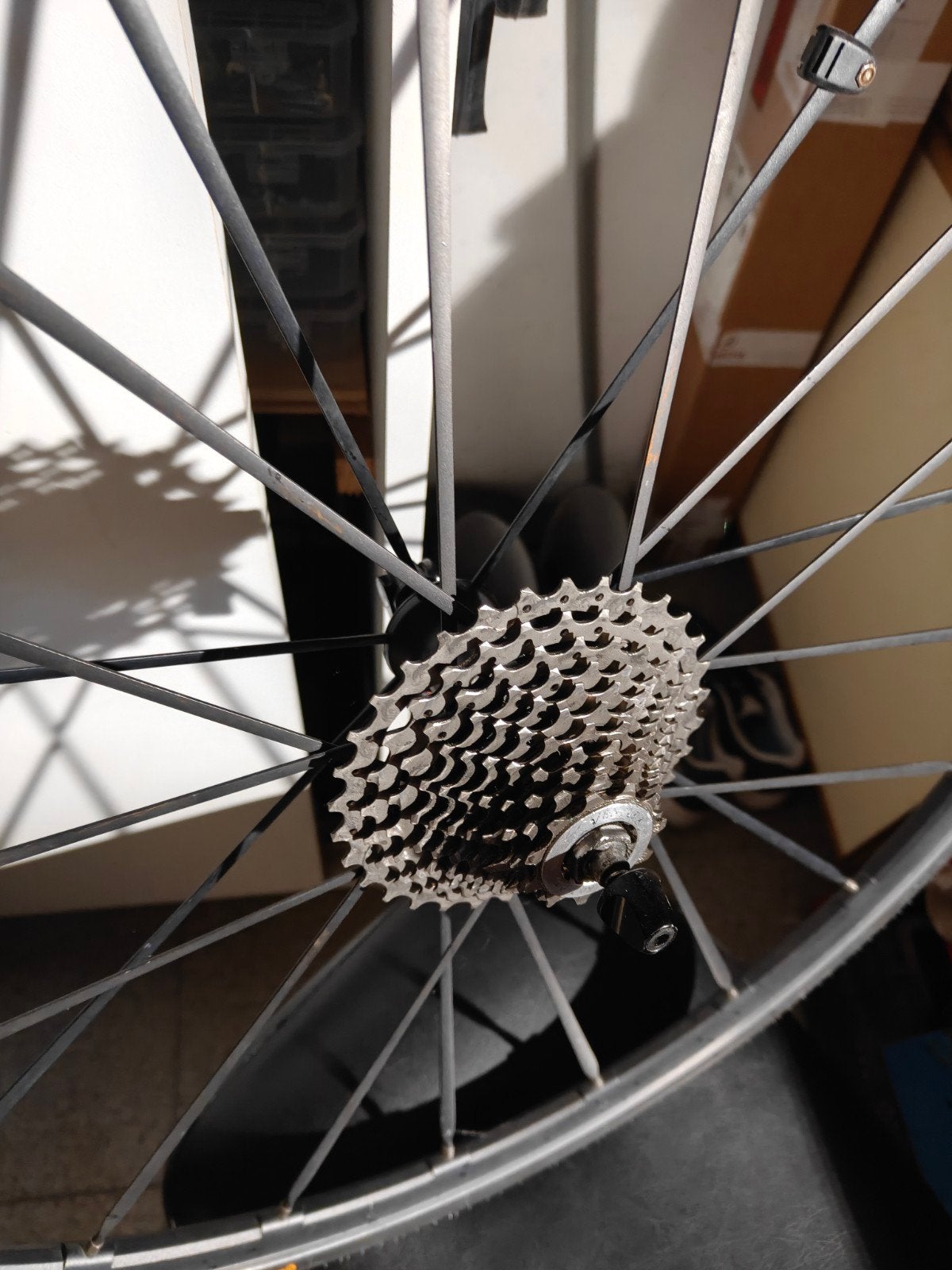 Fulcrum zero racewielen, Enlèvement