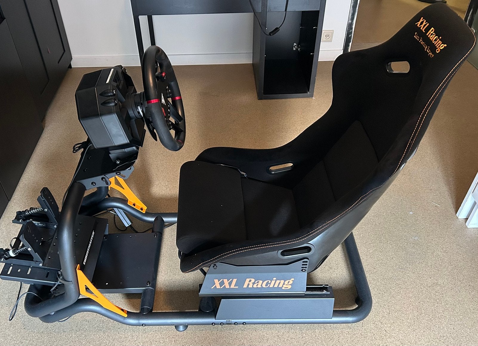 Complete Race Sim: Thrustmaster T598-P Bundel & XXL Racing, Ophalen, Zo goed als nieuw, Playseat of Racestoel, PlayStation 4