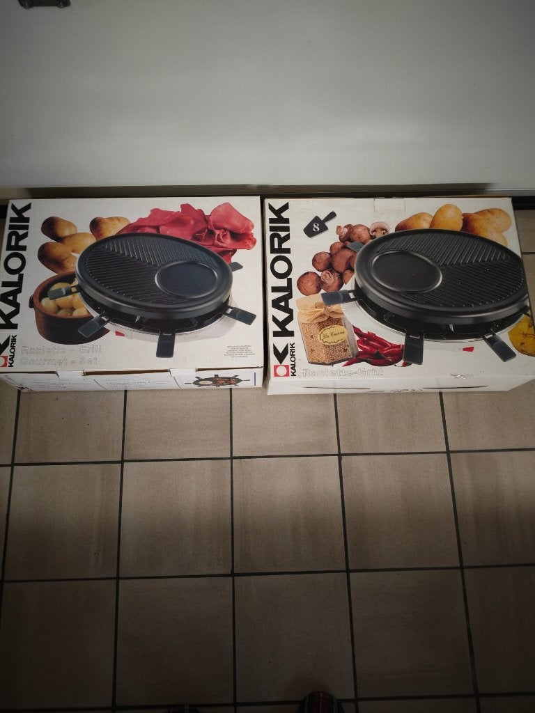 appareil à raclette, Electroménager, Enlèvement, Utilisé, 4 à 7 personnes