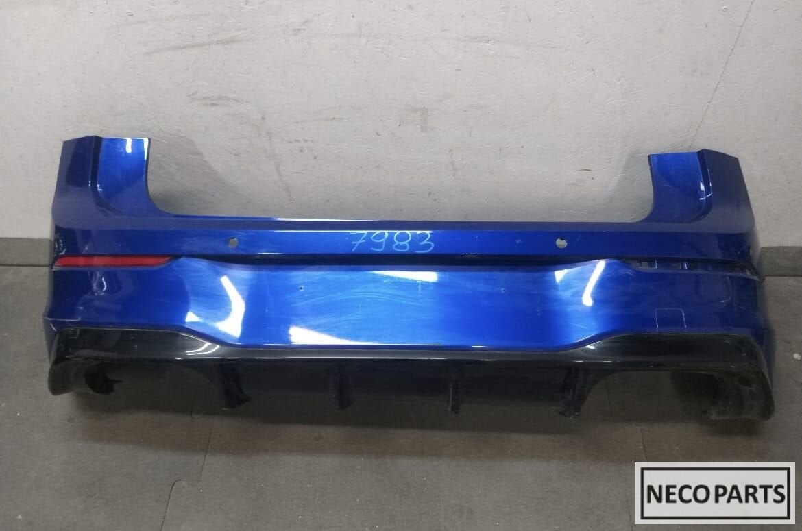 VOLKSWAGEN GOLF 8 R R20 ACHTERBUMPER BUMPER ORGINEEL, Auto-onderdelen, Gebruikt, -, Volkswagen, -