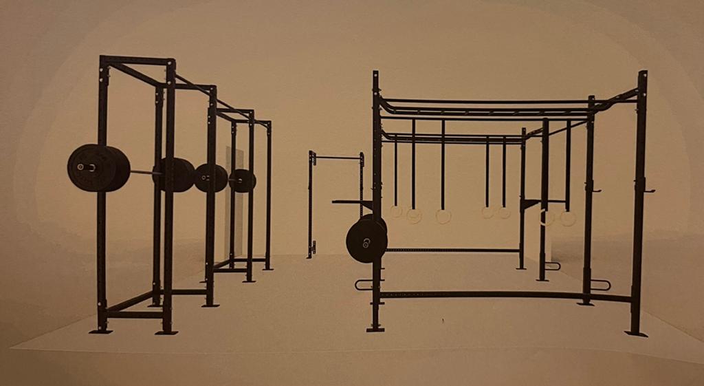 Professionele Crossfit-structuur, Sport en Fitness, Overige Sport en Fitness, Ophalen, Gebruikt