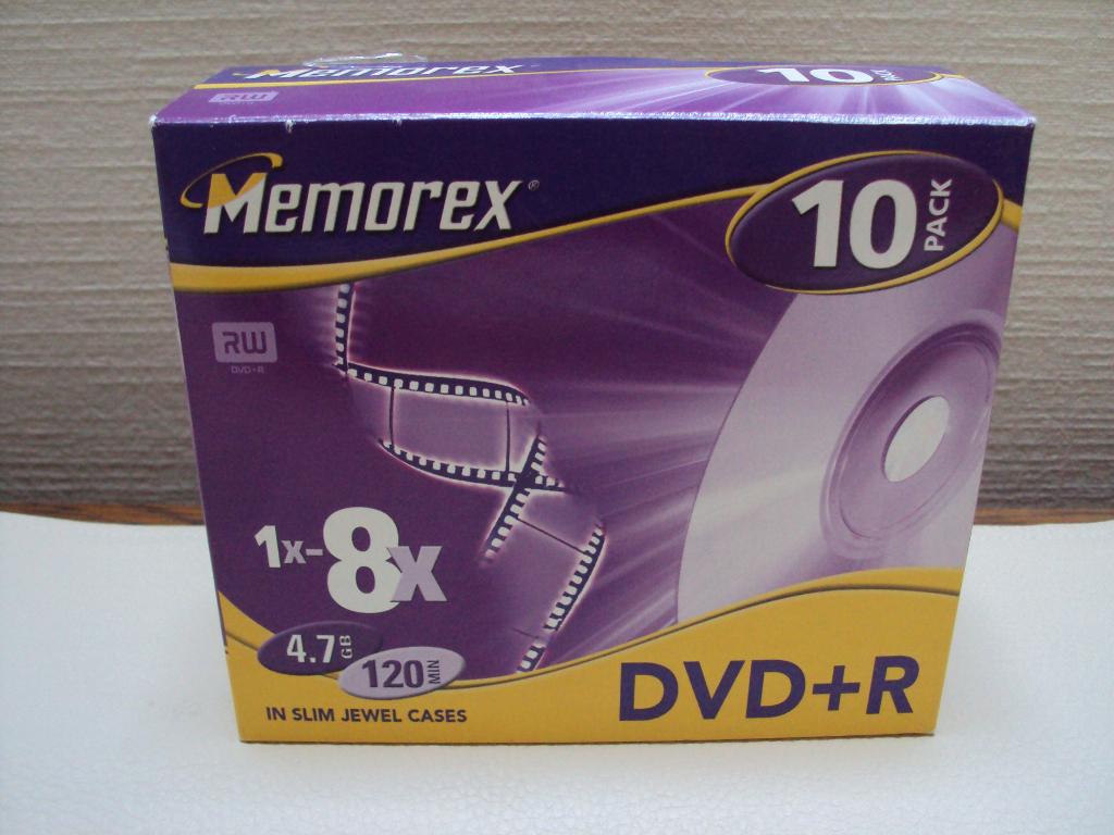 Memorex DVD+R  10 -pack  NIEUW !, Enlèvement ou Envoi, Dvd