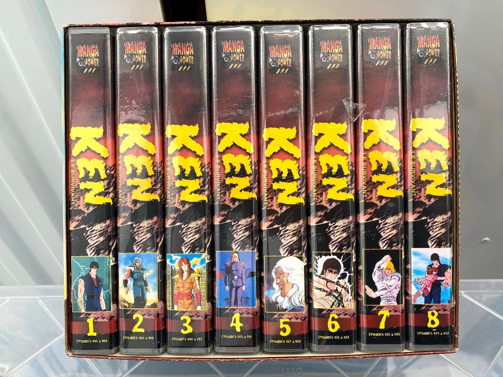 Coffret VHS Ken le Survivant Partie 1 - VF, Animation, Comme neuf, Enlèvement, À partir de 12 ans