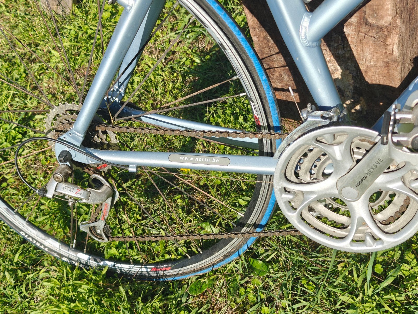 koersfiets Norta 3x7 versnellingen, Enlèvement ou Envoi, Utilisé, Frein sur jante