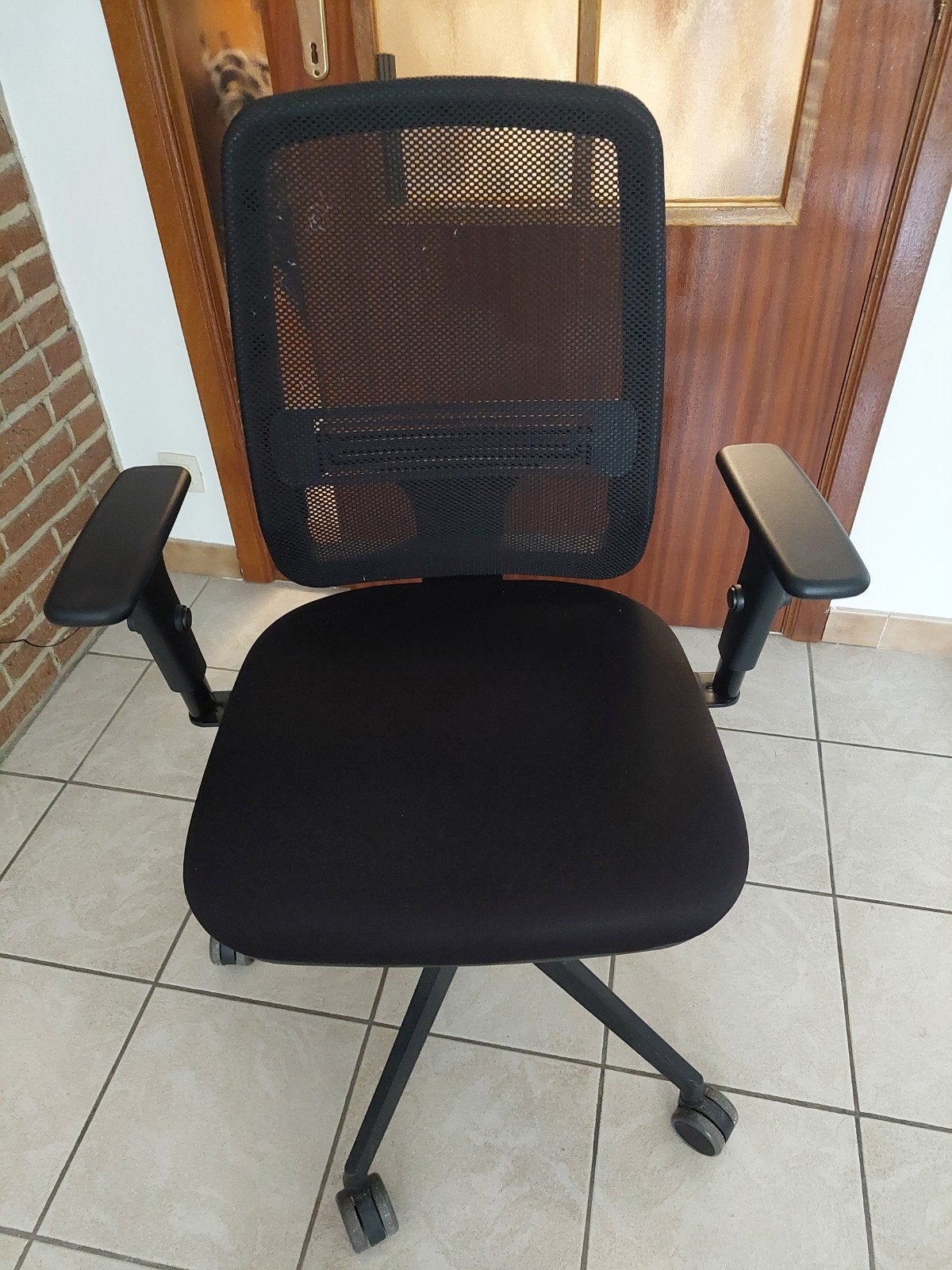 Chaise de bureau ergonomique noire, Enlèvement, Ergonomique, Chaise de bureau