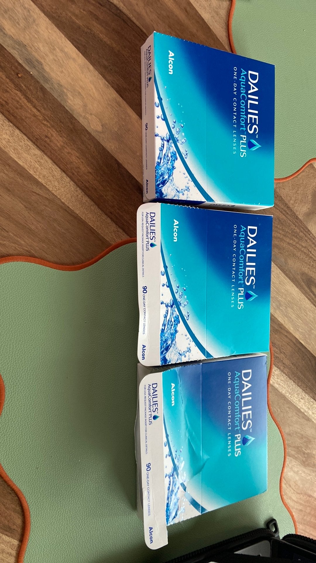 Dalies aqua comfort plus contactlenzen, Ophalen, Zo goed als nieuw