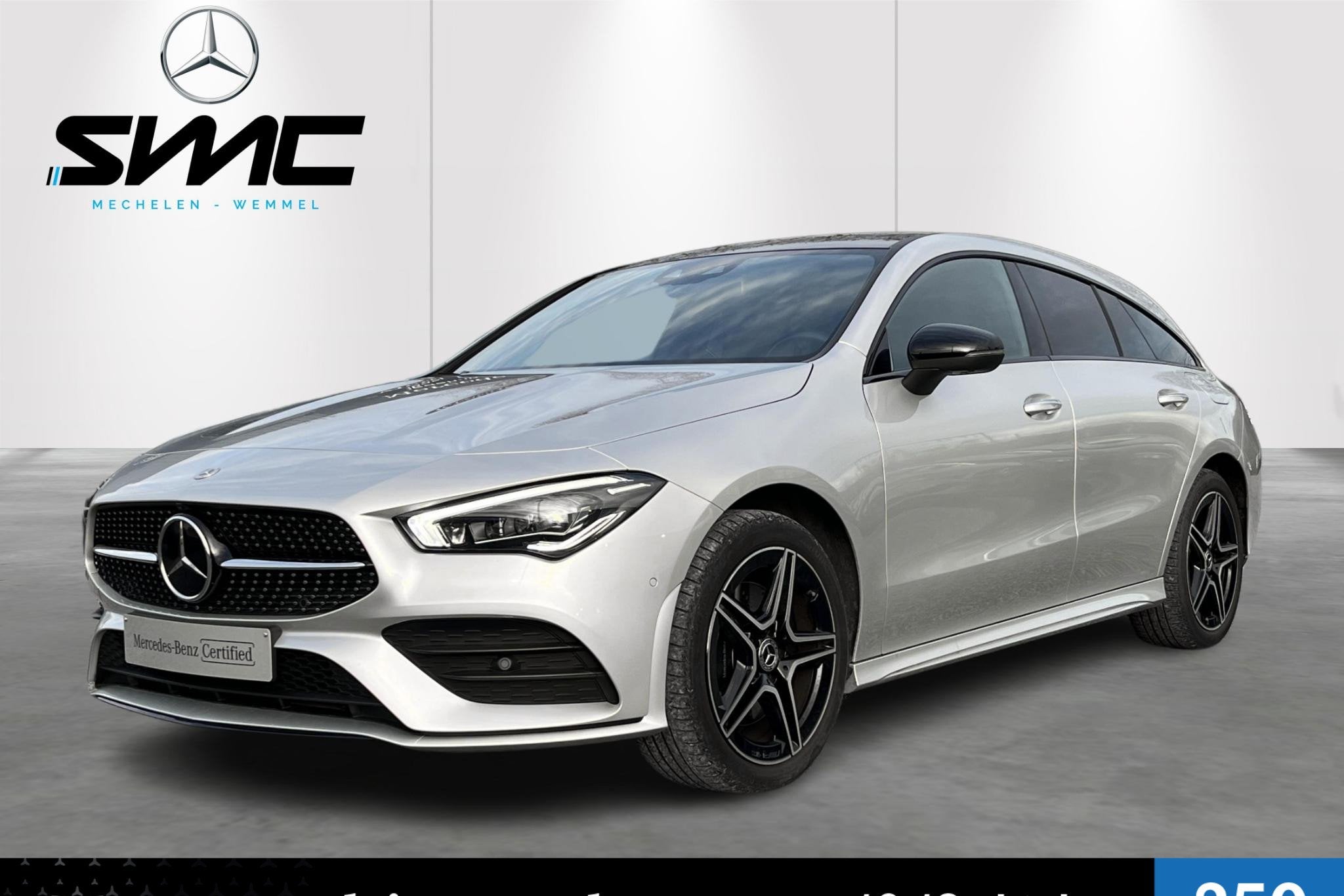 Mercedes-Benz CLA-klasse Shooting Brake CLA 250 e AMG Line P, CLA, Stof, Gebruikt, Zwart