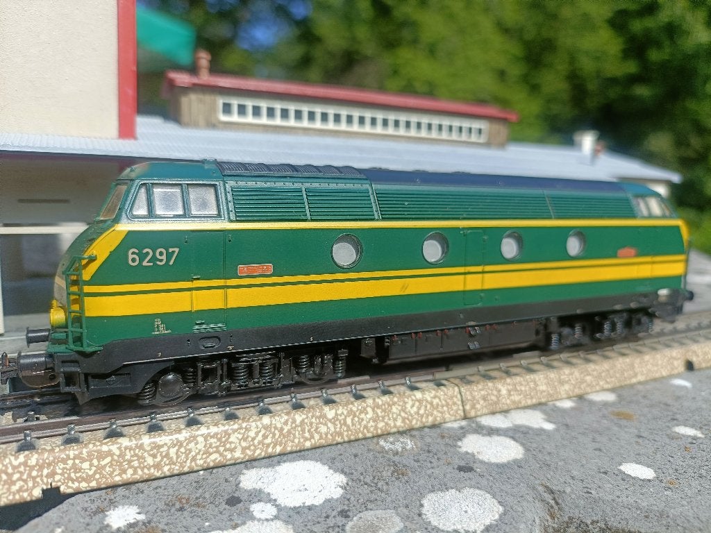 loco roco sncb 6297, Courant alternatif, Roco, Utilisé, Locomotive