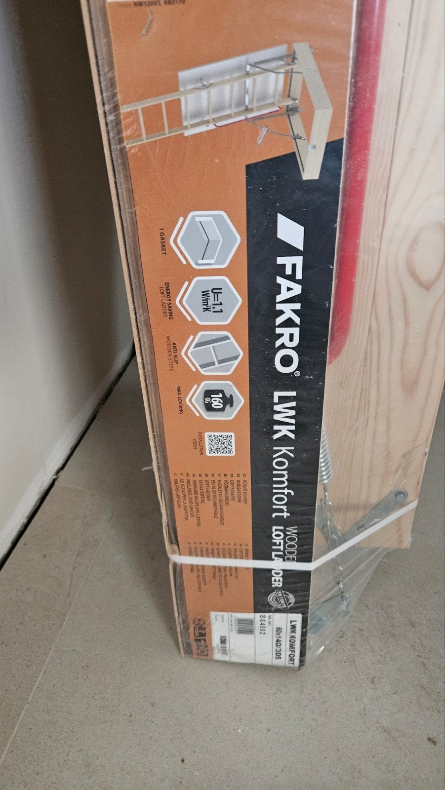 zoldertrap fakro, Bricolage & Construction, Neuf, 2 à 4 mètres, Pliable ou rétractable/escamotable, Escalier