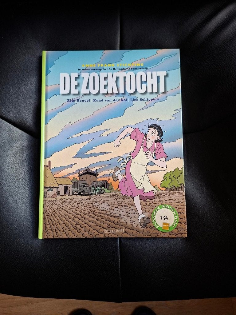Twee strips over Anne Frank, Complete serie of reeks, Ophalen, Zo goed als nieuw, Eric Heuvel