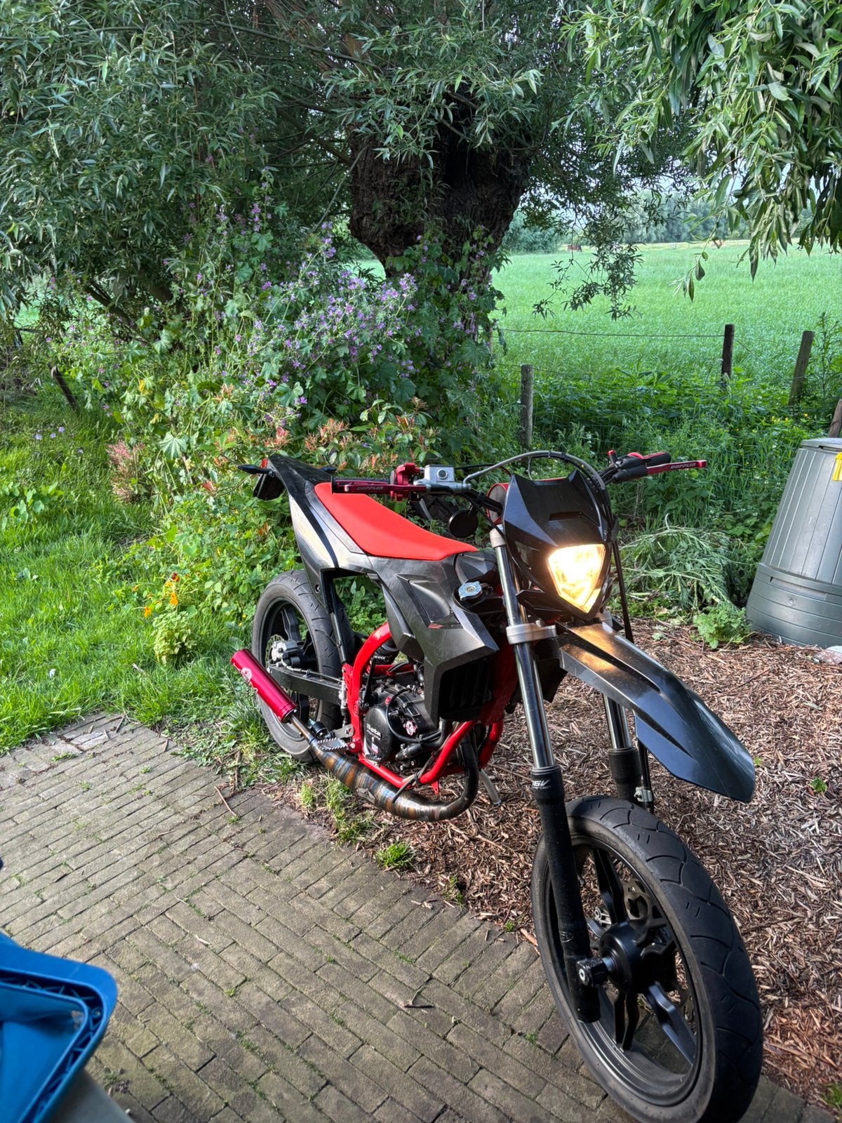 krm 50cc uitlaat bocht, Ophalen of Verzenden, Zo goed als nieuw, Uitlaat
