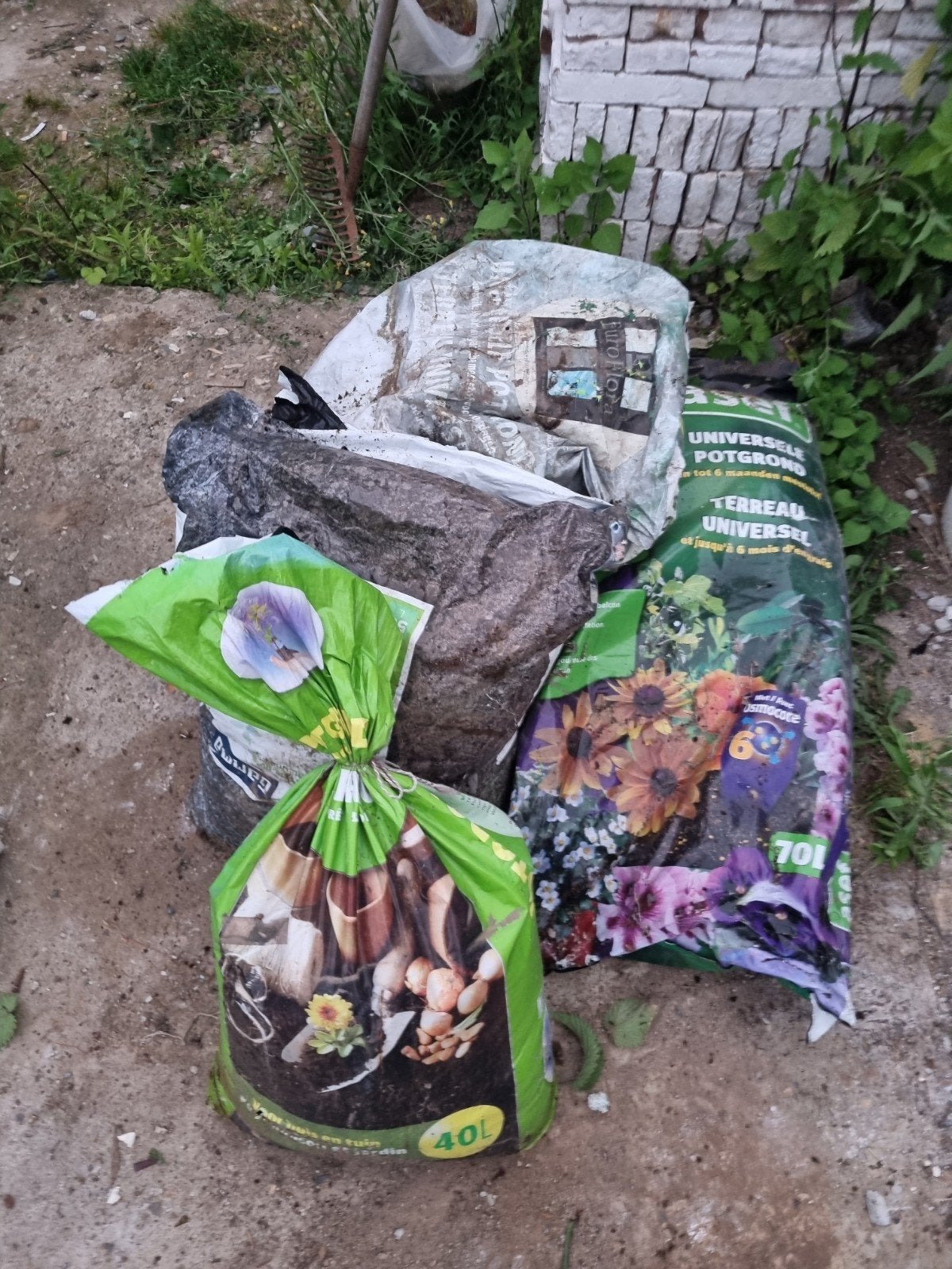 Potgrond, Tuin en Terras, Ophalen