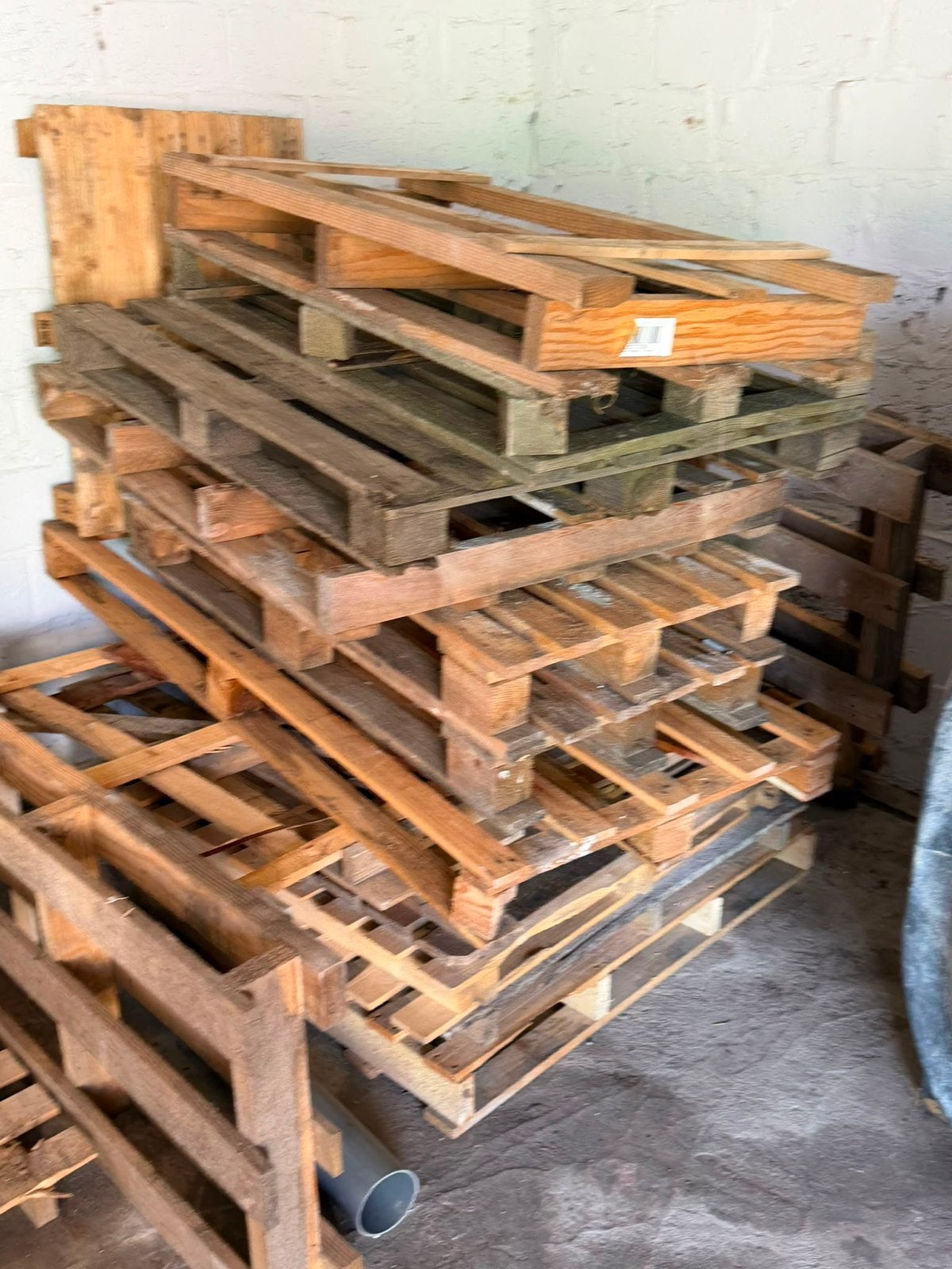Gratis - pallet voor brandhout, Bricolage & Construction, Bois & Planches, Enlèvement, Comme neuf, Palette
