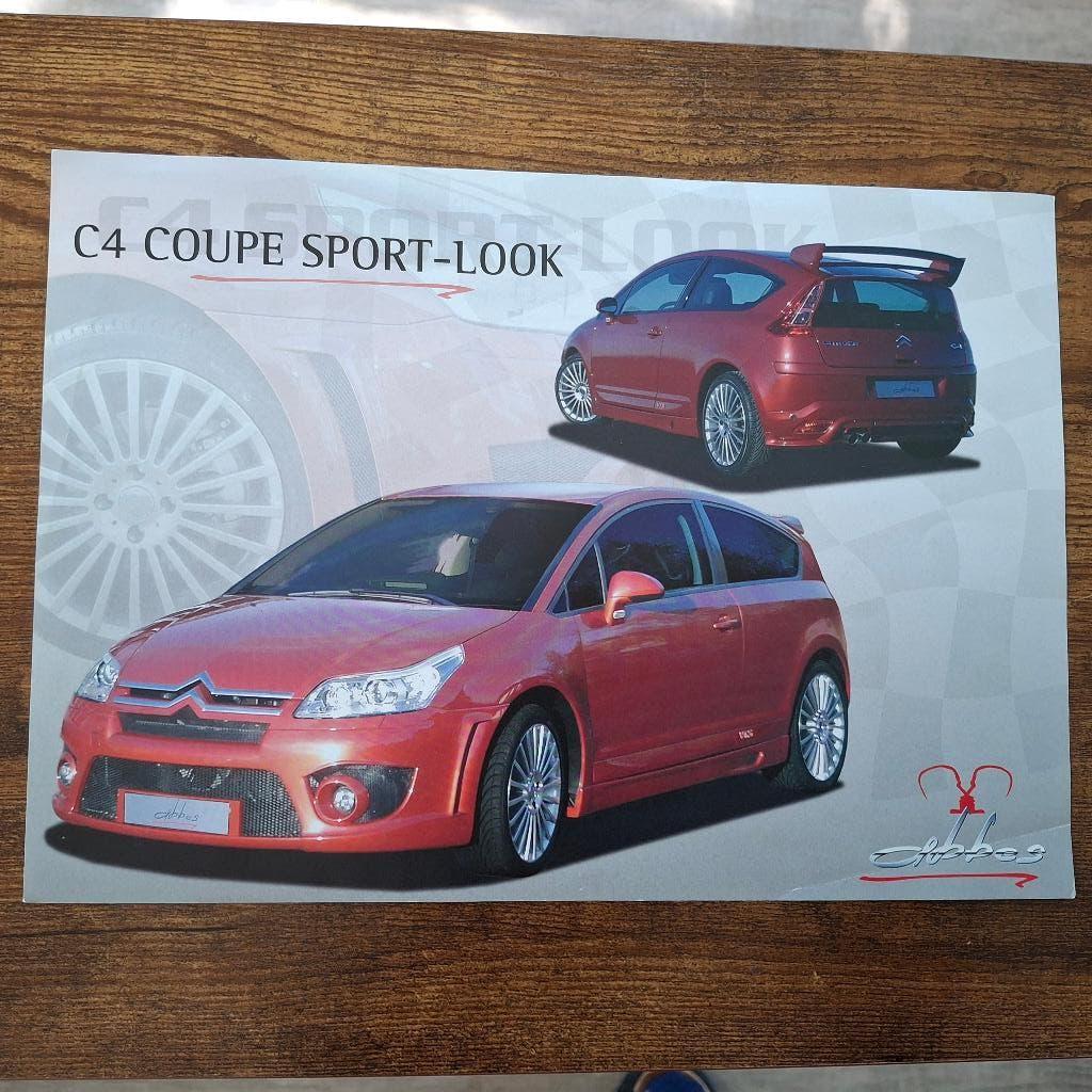 CITROËN C4 COUPÉ SPORT - LOOK -, Livres, Enlèvement ou Envoi, Neuf, Citroën