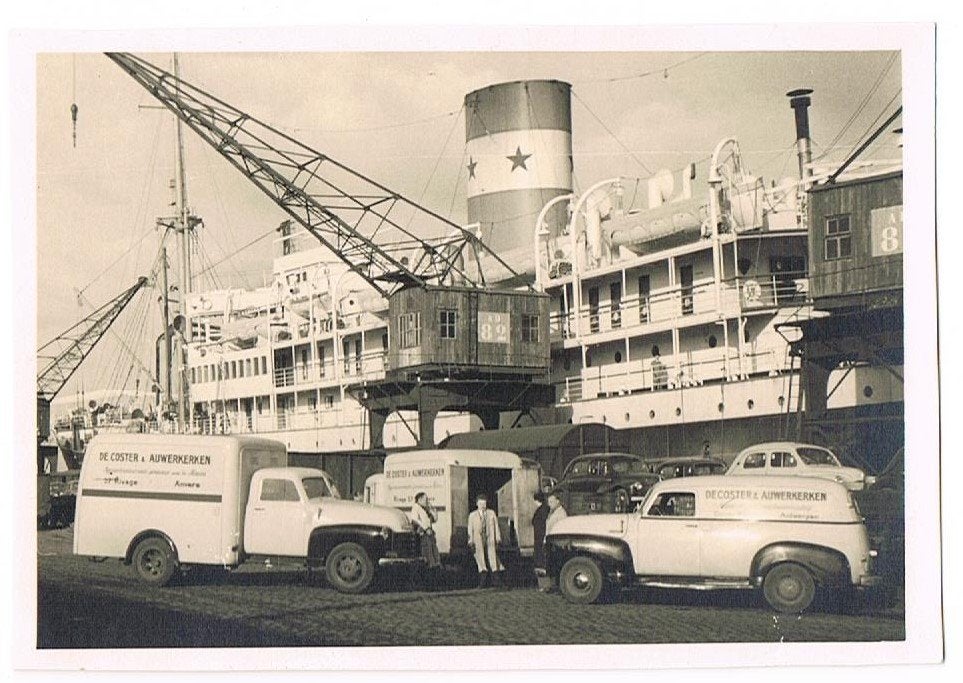 De Coster & Auwerkerken / A.D. 82 - Haven Antwerpen, Ophalen of Verzenden, 1940 tot 1960, Antwerpen