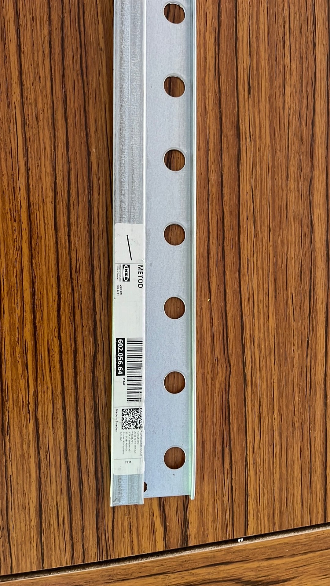 Ophangrail Ikea Metod, Enlèvement, Neuf