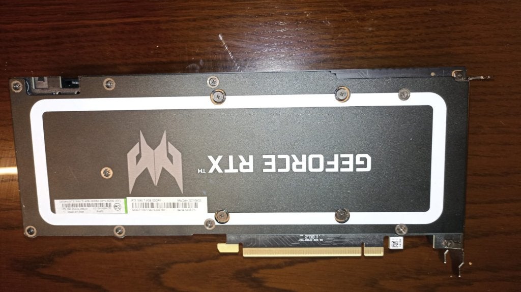 Carte graphique Nvidia Edition Limitée, Computers en Software, Pc- en Netwerkkabels, Zo goed als nieuw, Ophalen