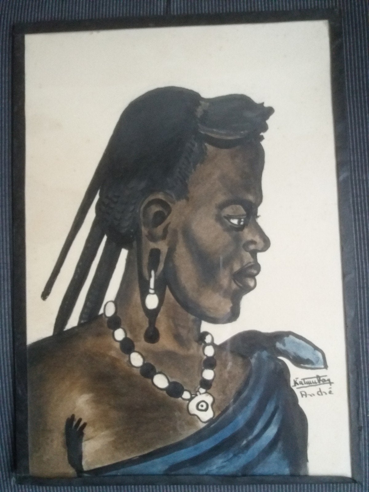 Katumbay André, Antiquités & Art, Art | Peinture | Moderne, Enlèvement
